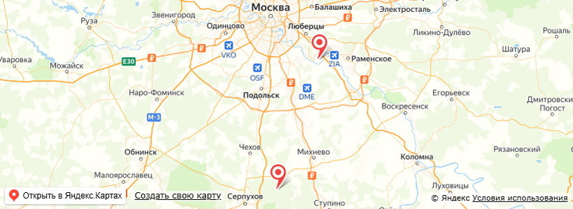 Карта аэродромов Подмосковья где полетать на самолете вдвоем